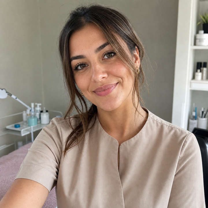 Verified beauty profile example